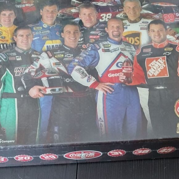 The Coca Cola Nascar Racing Board Game  2003 1st Edition~ New & Factory Sealed! - Picture 2 of 3